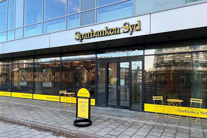 Sparbanken Syds kontor i Malmö