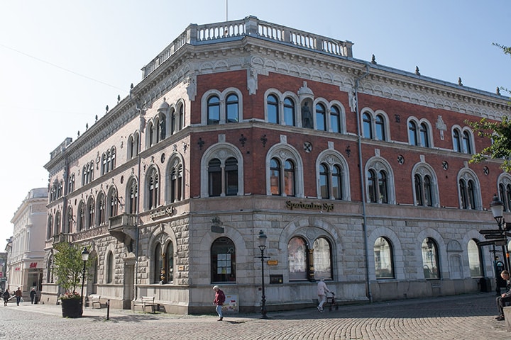 Sparbanken Syds kontor i Ystad