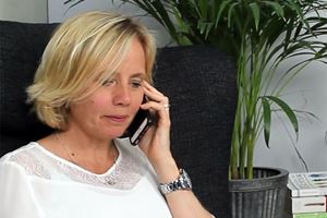 Stina Pettersson är kund i Sparbanken Syd